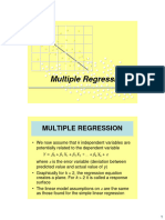 COURSES ECONOMETRICS Multiple Regression, Dummy, Error Anal