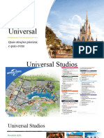 Atrações Da Universal