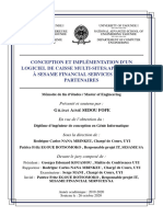 Conception Et Implémentation D'un Logiciel de Caisse Multi-Sites:application À Sesame Financial Services Et Ses Partenaires