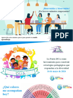 Sesión 6 - La Pauta DUA Como Herramienta para Construir Estrategias Pedagógicas Que Respondan A La Diversidad