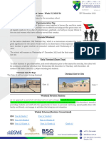 Secondary HOS Letter - 30th November