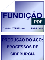 Fundição - 1S - 2024 - Aula 1