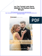 PDF of Cinta Yang Tak Terbeli Oleh Harta Bought Destitute Yet Defiant Sarah Morgan Full Chapter Ebook