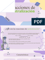 Reacciones de Neutralización