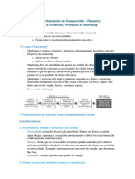 CDC - Resumo Kotler & Armstrong