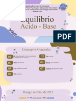 Equilibrio Acido - Base Aaron Delgado