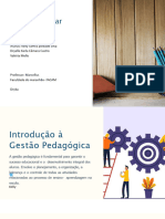 Introducao A Gestao Pedagogica