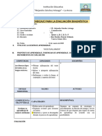 Sesión Sobre La Evaluación Diagnóstica