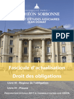 Obligations - Actualisation 2017 Livres III Régime de Lobligation Et IV Preuve