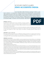 CARTA Condiciones Particulares