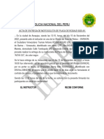 Acta de Recepcion de Documento