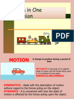 Descriptors of Motion