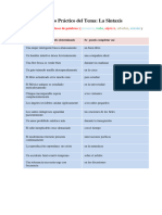 Trabajo Práctico - La Sintaxis