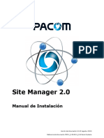 Pacom Site Manager Manual de Instalación