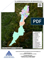 Mapa Bogota Localidades