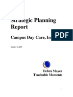 Daycare Strategic Plan