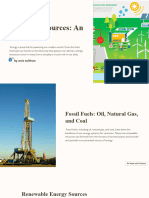 Energy Resources An Overview