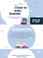 Introduction To Academic Reading