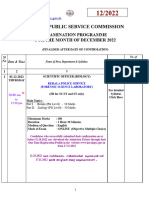 Exam Program December 2022 After Confirmation