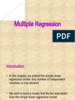 Multiple Regression