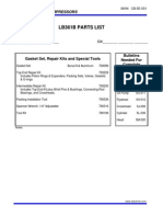 Lb361b Part List Compressor