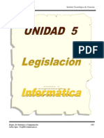 Unidad 5 Legislacion Informatica