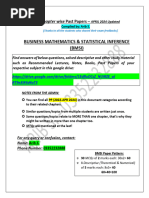 Chapterwise PP BMSI - APR'24 Updated