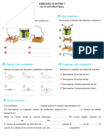 Exercices Chapitre 7