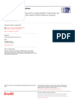 LENOIR, Frédéric, Le Temps de La Responsabilité. Entretiens Sur L'éthique Avec Jean Bernard, Marie-Colette Boisset, Jacques Delors Et Al