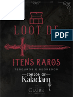 Loot de Itens - Clube Dos Taberneiros