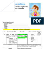 3º Grado Dia 2 C.T Conocemos Nuestro Sistema Respiratorio para Mantenerlo Saludable