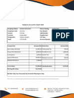 Payslip For MOUNIKA - April-2024