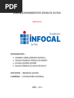 Informe Dolce Luna