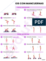 Ejercicios Con Mancuernas PDF Evalufit