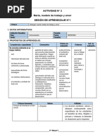 5º Sesiones Del 06 Al 10 de Mayo