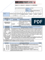 01 SESIÓN DE APRENDIZAJE 2024 - 5to.