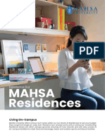 Mahsa Hostel Brochure