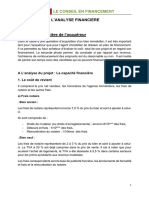 Chap. 23 L'analyse Financiã Re