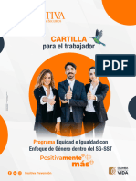 04 Cartilla para El Trabajador Programa Equidad e Igualdad Con Enfoque de Genero Dentro Del SG SST