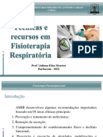 Técnicas e Recursos em Fisioterapia Respiratória