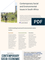 GRADE 10 Contemporary Social and Environmental Issues in South Africa