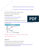 OC1 Rate of Reaction