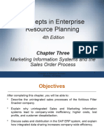 Marketing Information Systems and The Sales Order Process