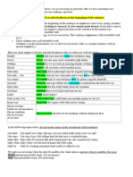 Inversion + Advanced Structures in Writing