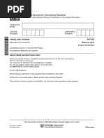 Cambridge International General Certificate of Secondary Education