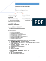 Topic 01 - BioPsychAsNeuroscience