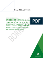 Guía Didáctica Curso Introducción Salud Mental Perinatal 24 - Difusión