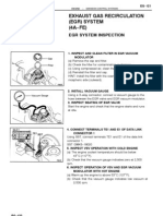 Exhaust Gas Recirculation (Egr) System (4A FE)