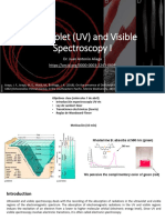 Ultraviolet (UV) and Visible Parte 1