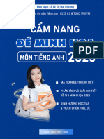 Cẩm Nang Đề Minh Họa Môn Tiếng Anh Năm 2025